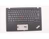 Lenovo 01LX539 MECH_ASM KBD,Bezel,GB,FPR,BK,CHY