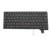 00HW775 original Lenovo keyboard DE (german) black/black matte with backlight and mouse-stick