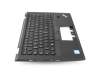 01AV163 original Lenovo keyboard incl. topcase DE (german) black/black with backlight and mouse-stick