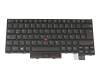 01AX376 original Lenovo keyboard DE (german) black/black with mouse-stick