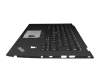 01HY919 original Lenovo keyboard incl. topcase UK (english) black/black with backlight and mouse-stick