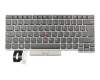 01YN312 original Lenovo keyboard DE (german) black/silver with mouse-stick