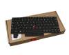 01YP012 original Lenovo keyboard DE (german) black/black with mouse-stick