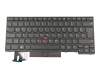 01YP332 original Lenovo keyboard DE (german) black/black with mouse-stick