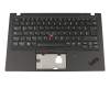 01YR578 original Lenovo keyboard incl. topcase DE (german) black/black with backlight and mouse-stick