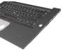 01YU774 original Lenovo keyboard incl. topcase DE (german) black/black with backlight and mouse-stick b-stock