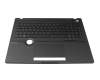 04050-02000100 original Asus keyboard incl. topcase DE (german) black/black with backlight