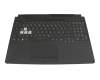 04060-01200300 original Asus keyboard incl. topcase DE (german) black/black with backlight