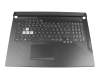 04062-00120000 original Asus keyboard incl. topcase DE (german) black/black with backlight - without keystone slot -