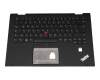 0615B03 original Lenovo keyboard incl. topcase DE (german) black/black with backlight and mouse-stick