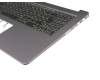 0KN1-291GE32 original Pega keyboard incl. topcase DE (german) black/grey with backlight