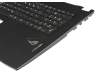 0KN1-3D2GE original Pegatron keyboard incl. topcase DE (german) black/black with backlight