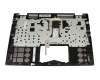 0KN1-8Z1GE12 original Acer keyboard incl. topcase DE (german) black/grey with backlight