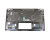 0KNB0-1628GE00 original Asus keyboard incl. topcase DE (german) black/blue with backlight