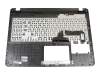 0KNB0-5100GE0 original Asus keyboard incl. topcase DE (german) black/grey