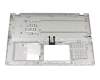 0KNB0-5116GE00 original Asus keyboard incl. topcase DE (german) grey/silver