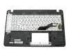 0KNB0-6706GE00 original Asus keyboard incl. topcase DE (german) black/gold including ODD bracket