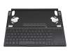 0KNR0-681KGE00 original IEC keyboard incl. topcase DE (german) black/black with backlight