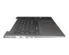 0KO00TI original Lenovo keyboard incl. topcase DE (german) grey/bronze with backlight (without fingerprint)