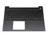 6RW8F original Dell keyboard incl. topcase DE (german) black/black