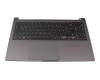 BA83-04258A original Samsung keyboard incl. topcase DE (german) black/grey