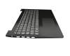 13044864 original Lenovo keyboard incl. topcase DE (german) grey/black