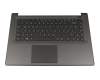 13N1-5LA0301 original Medion keyboard incl. topcase DE (german) black/black