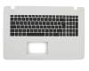 13NB04IXP05011 original Asus keyboard incl. topcase DE (german) black/white