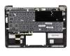 13NB06X1AM0301 original Asus keyboard incl. topcase SF (swiss-french) black/grey