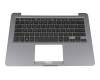 13NB0HK1AP0311 original Asus keyboard incl. topcase DE (german) black/grey