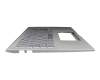 13NB0MI1AM0121 original Asus keyboard incl. topcase DE (german) silver/silver with backlight