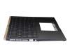 13NB5NM1AM0311 original Asus keyboard incl. topcase DE (german) blue/blue with backlight