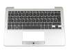 13NL00C1M06011 original Asus keyboard incl. topcase DE (german) black/silver