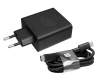 14016-0016500 original Asus USB-C AC-adapter 65.0 Watt EU wallplug small incl. USB-C Cable