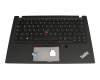 14766449 original Lenovo keyboard incl. topcase DE (german) black/black with backlight and mouse-stick