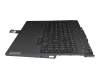 16292280 original Lenovo keyboard incl. topcase DE (german) black/black with backlight RGB