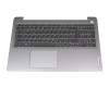 18692724 original Lenovo keyboard incl. topcase DE (german) black/grey