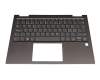 19071914-273 original Lenovo keyboard incl. topcase CH (swiss) anthracite/anthracite with backlight