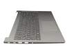 1CZ29G002S original Lenovo keyboard incl. topcase DE (german) dark grey/grey with backlight and mouse-stick