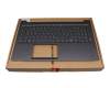 1KAFZZG0067 original Lenovo keyboard incl. topcase DE (german) black/grey with backlight