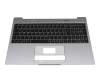 23AQ010001Y original Medion keyboard incl. topcase DE (german) black/grey with backlight