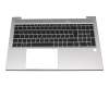 2H-ACFGMI64311 original Primax keyboard incl. topcase DE (german) black/black with mouse-stick