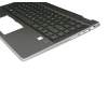 2H-BBJGMW63111 original HP keyboard incl. topcase DE (german) black/black with backlight