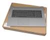 2H1719-05330F Rev.A original HP keyboard incl. topcase DE (german) black/silver with ODD