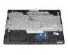 2H1719-05330F Rev.A original HP keyboard incl. topcase DE (german) black/silver with ODD