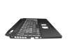 32204EB9K201 original Acer keyboard incl. topcase DE (german) black/black with backlight (4060/4070)