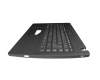 337099325 original Acer keyboard incl. topcase DE (german) black/black