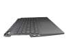 34N6092CQX2 original Lenovo keyboard incl. topcase US (english) grey/grey with backlight