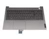 3QN006O original Lenovo keyboard incl. topcase FR (french) black/grey with backlight