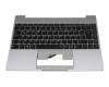 40082293 original keyboard incl. topcase DE (german) black/grey with backlight